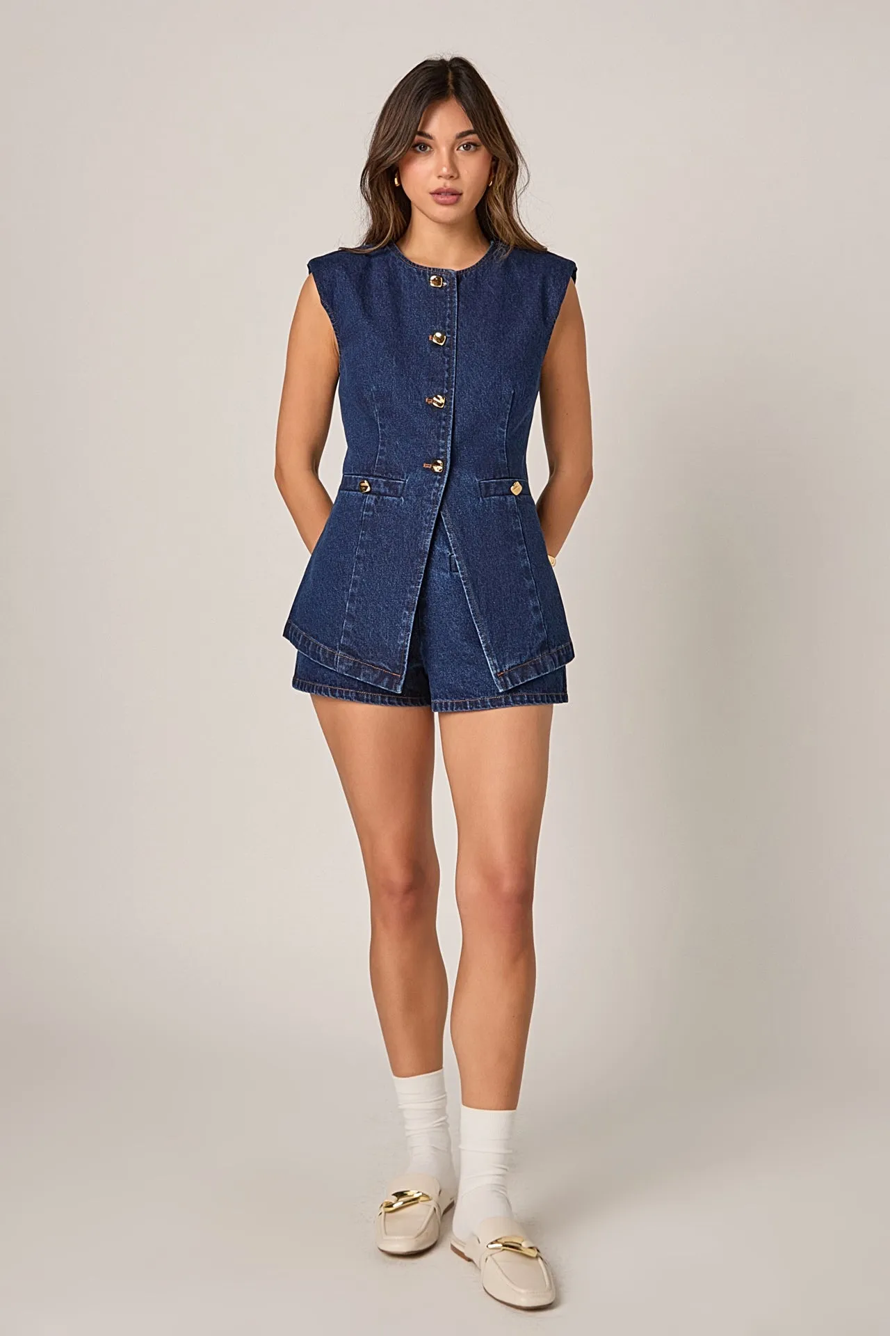 Denim Short sold by Endless Rose