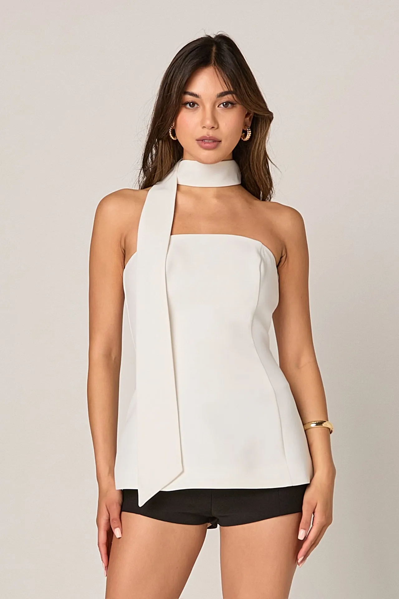 Kaitlyn A-Line Choker Tie Top sold by Endless Rose product image thumbnail 5