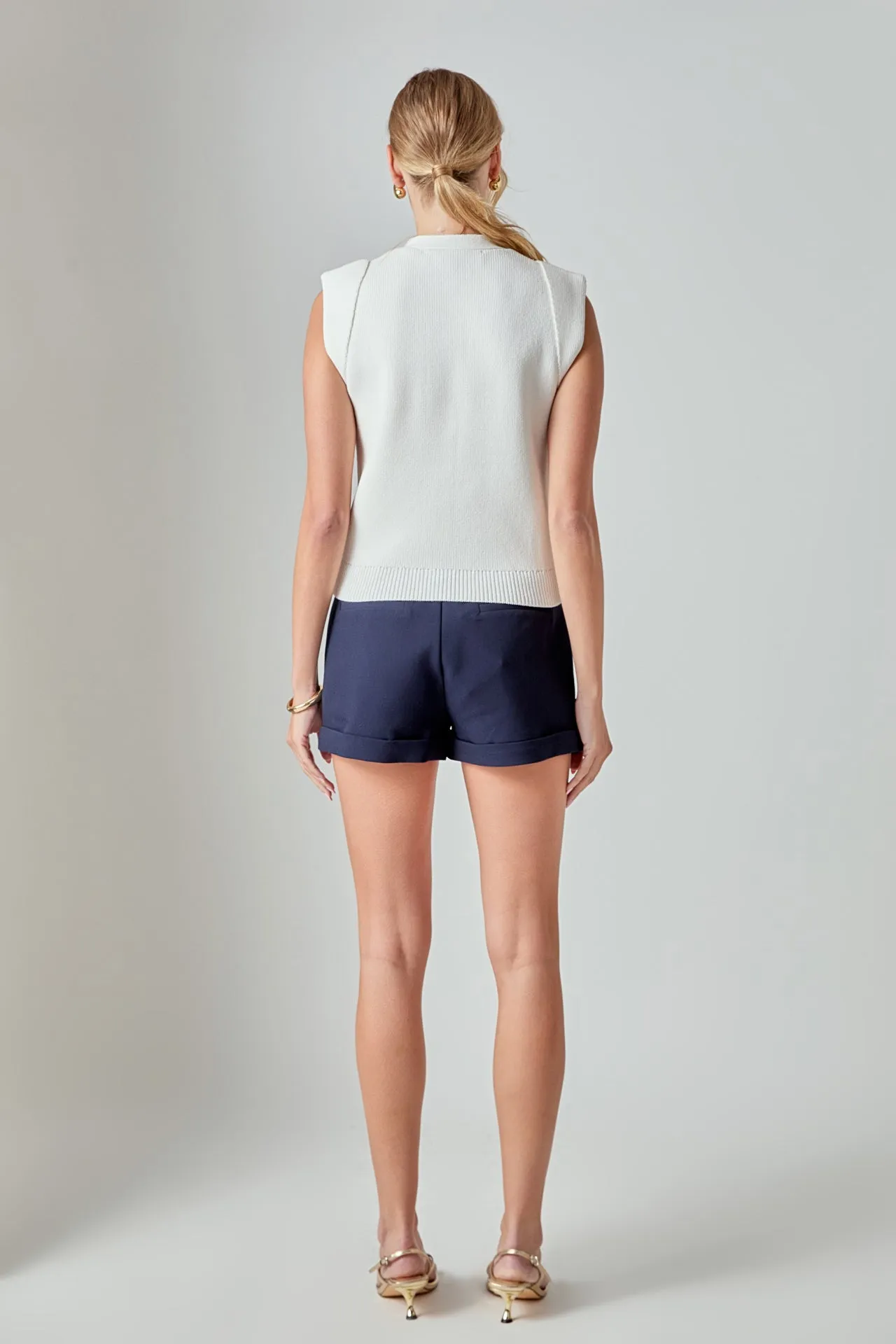 Button-Up Sweater Vest sold by Endless Rose product image thumbnail 5