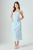 Mesh Embroidered Midi Strapless Dress sold by Endless Rose