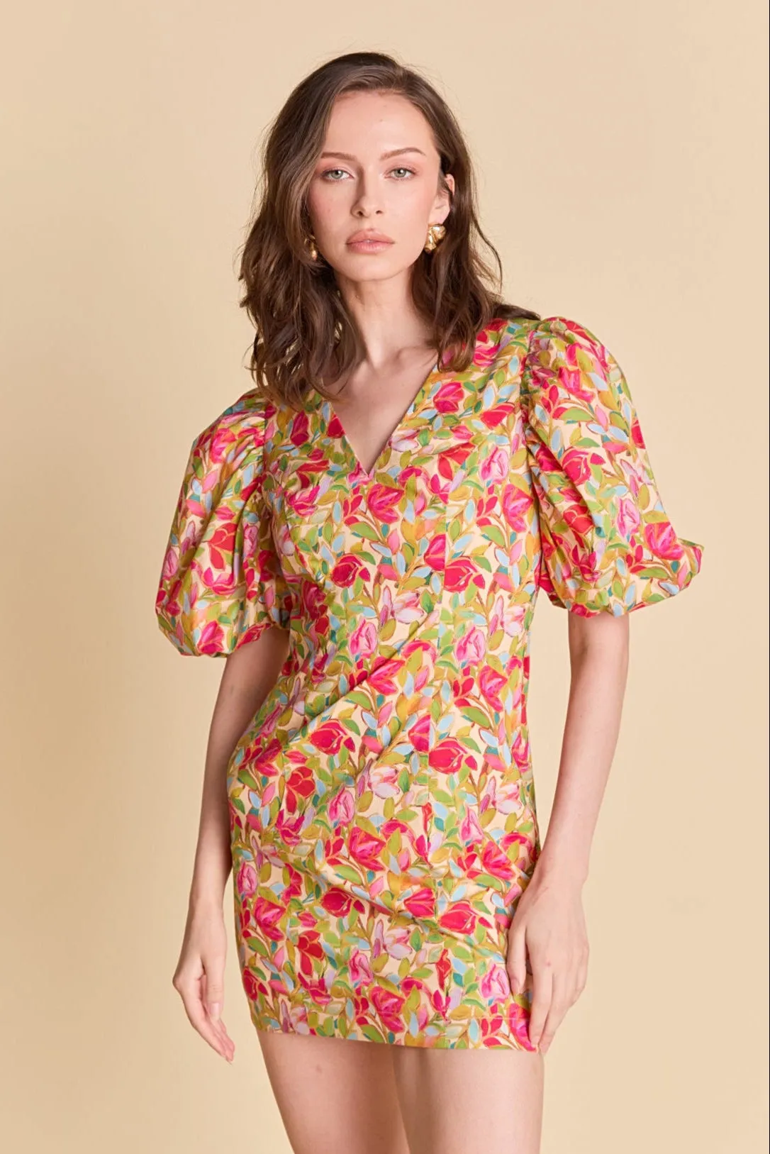 Floral Print Mini Dress sold by Endless Rose product image thumbnail 5