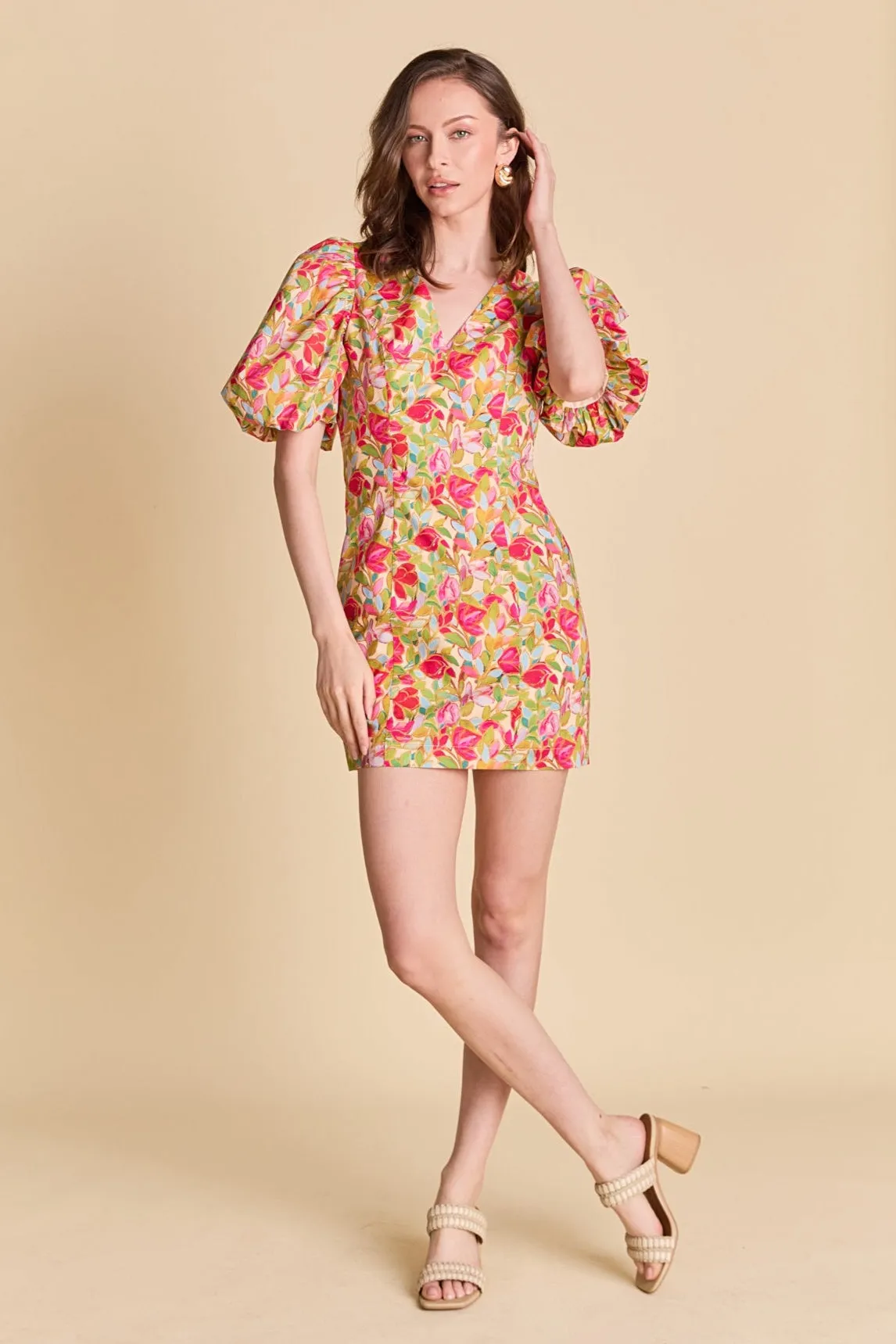 Floral Print Mini Dress sold by Endless Rose