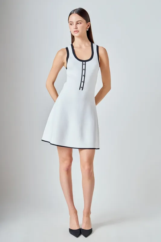 Scoop Neck Knit Midi Dress sold by Endless Rose