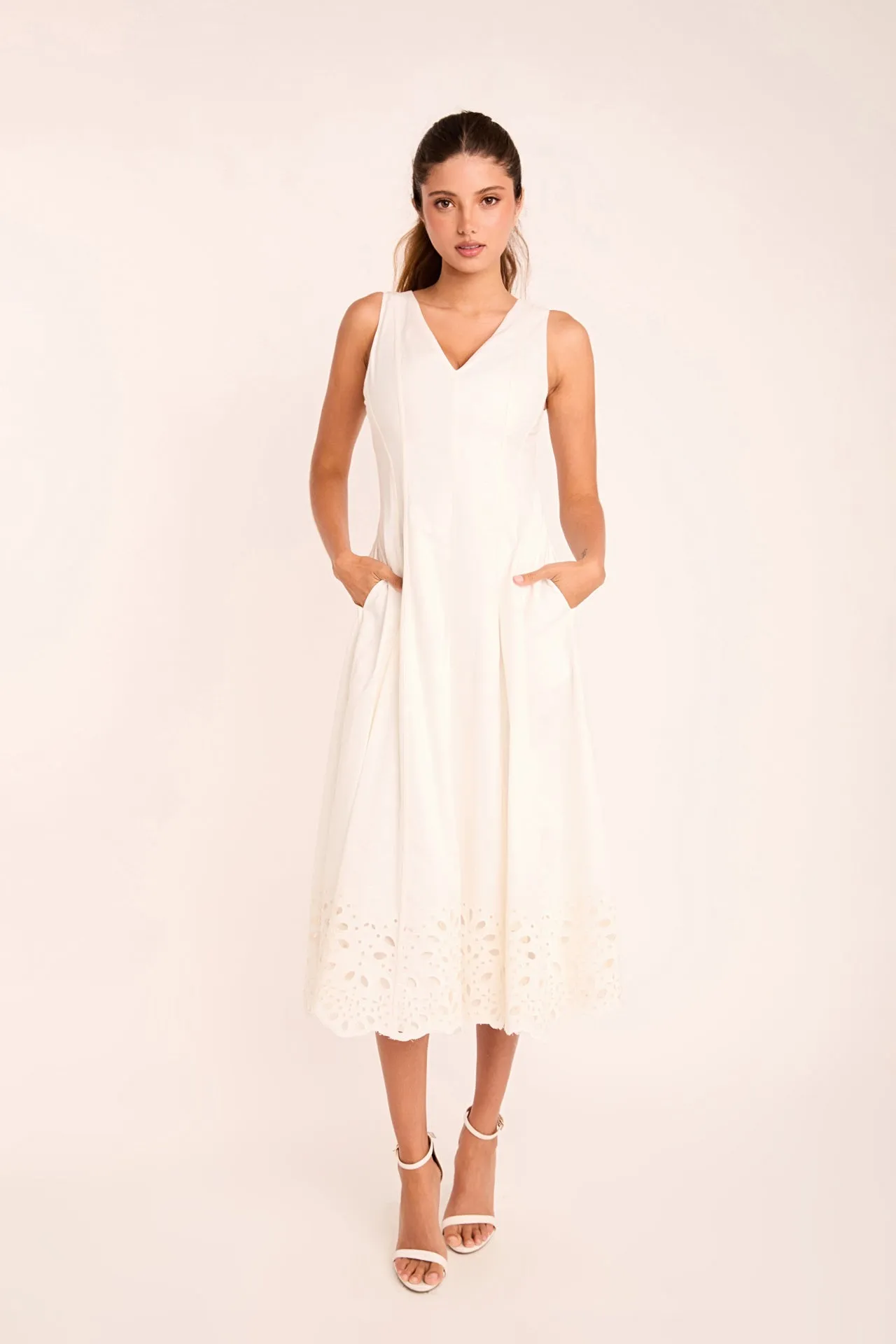Embroidered Flounce Maxi Dress sold by Endless Rose