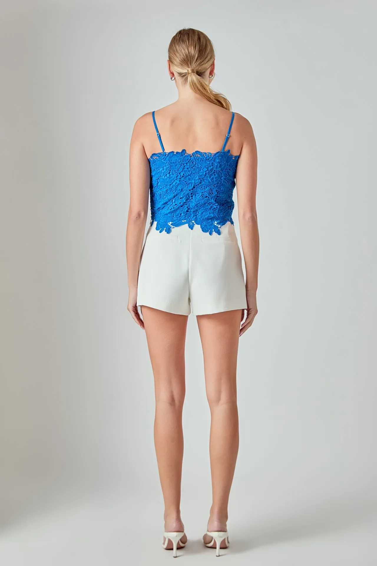 Lace Crop Fitted Top sold by Endless Rose product image thumbnail 5