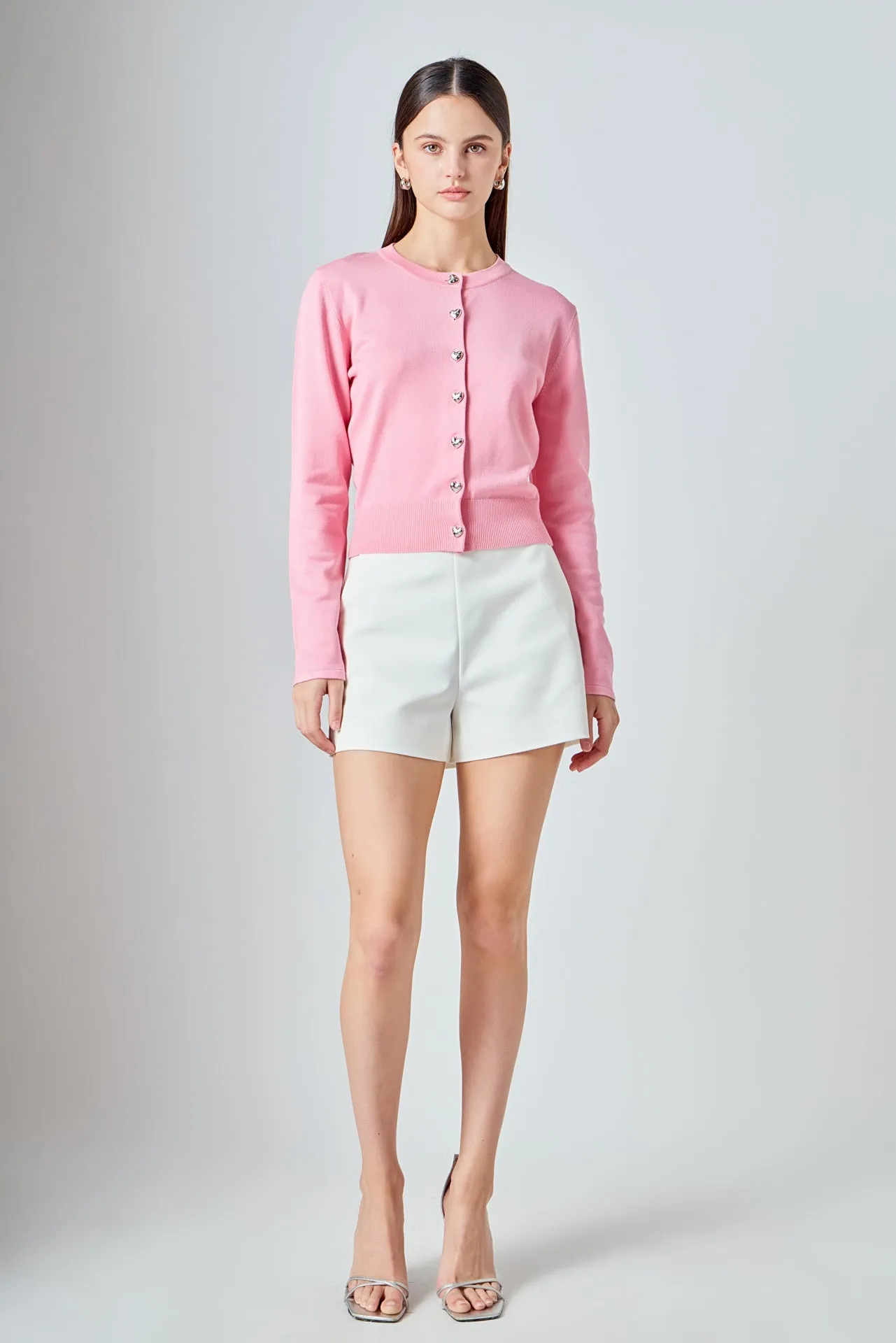 Heart Button Down Cardigan sold by Endless Rose product image thumbnail 3