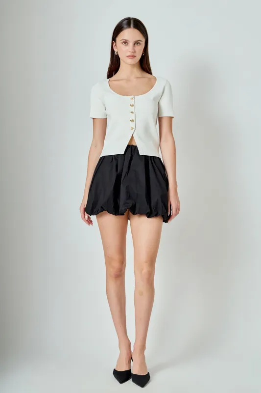Bubble Mini Skirt sold by Endless Rose