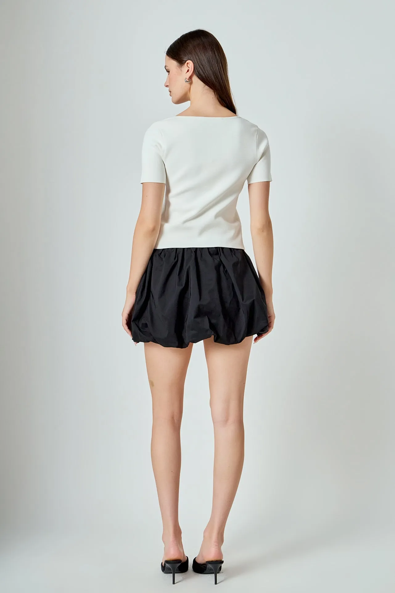 Bubble Mini Skirt sold by Endless Rose product image thumbnail 4