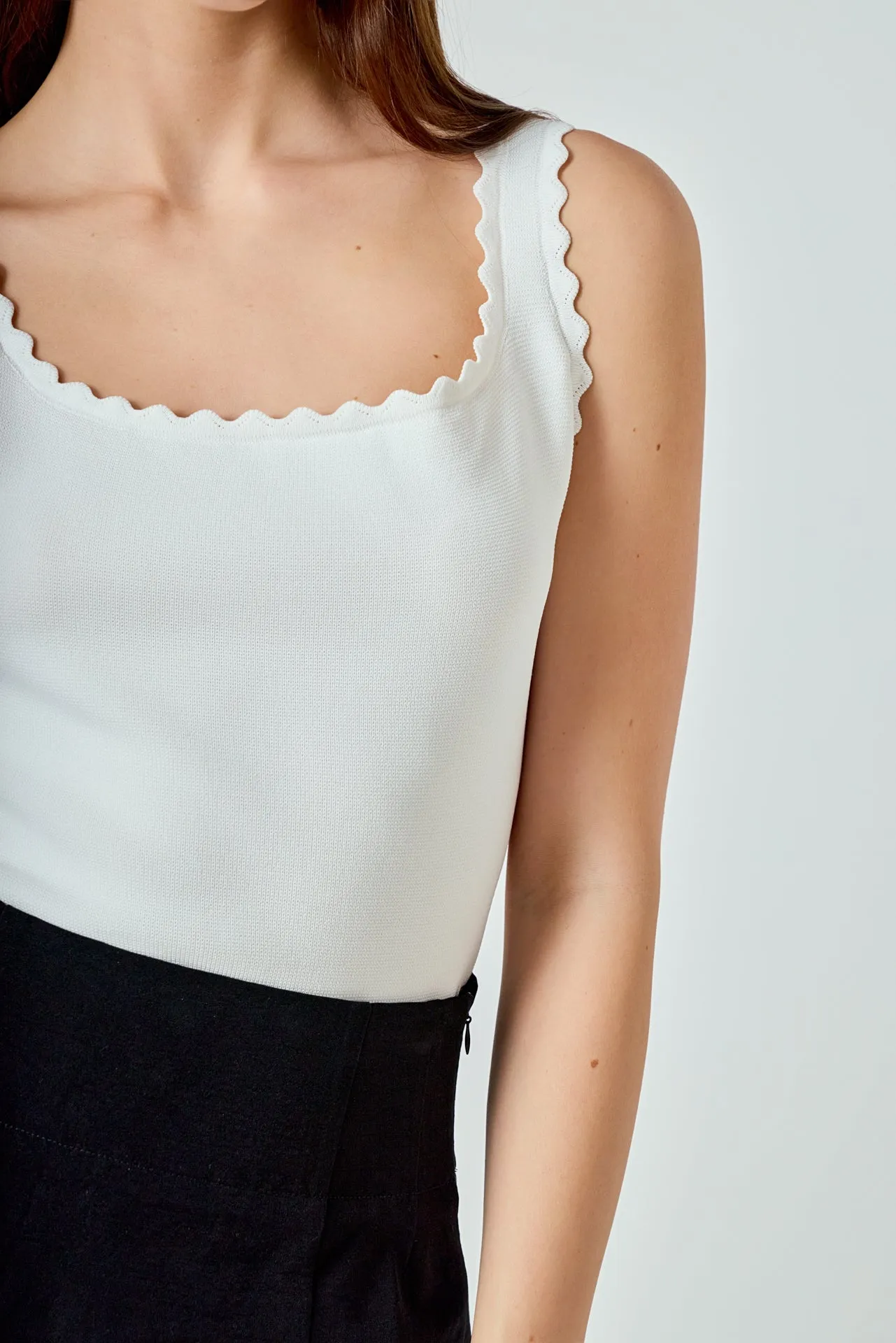 Knitted Tank Top sold by Endless Rose product image thumbnail 2