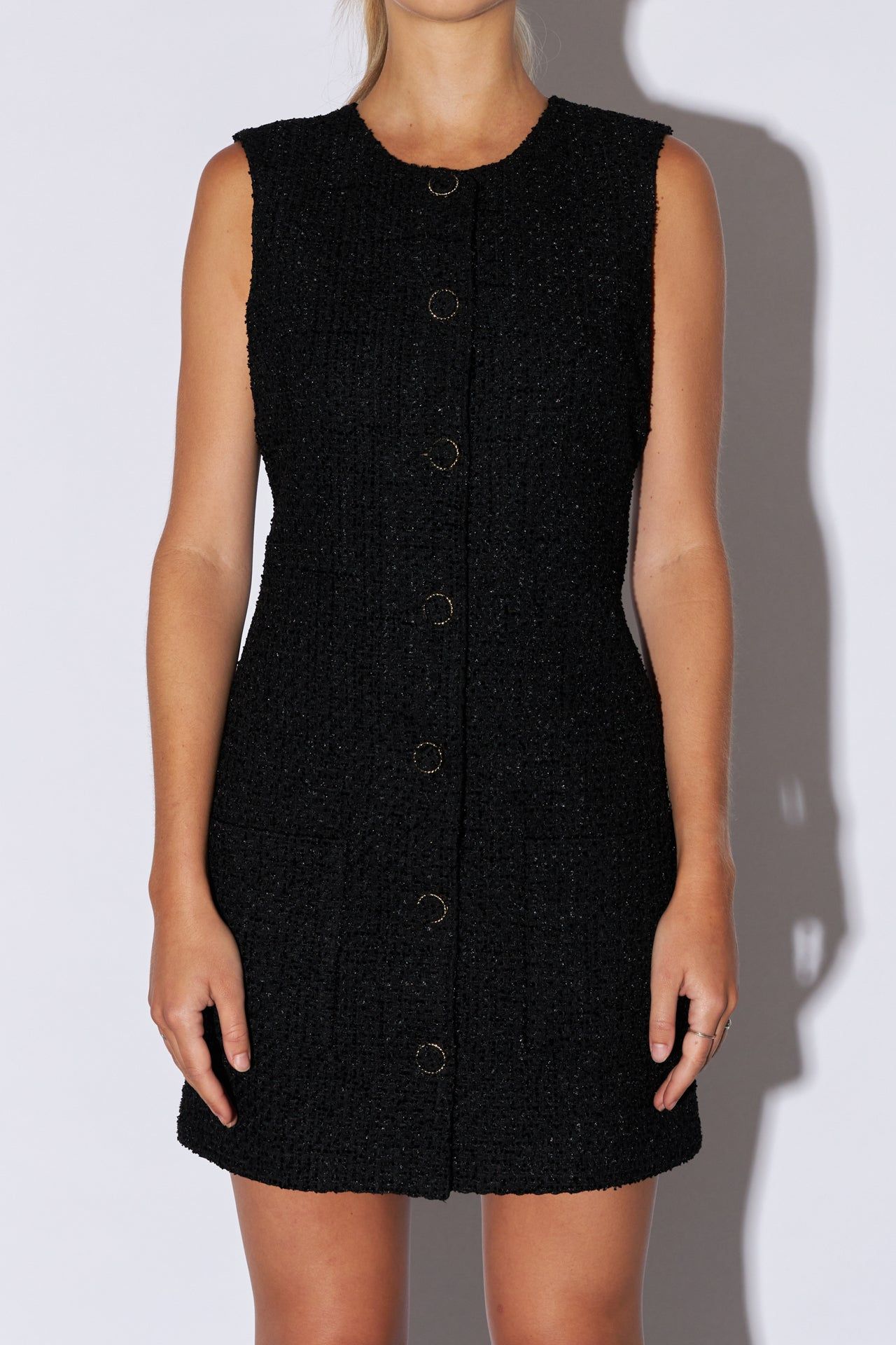 Sleeveless Tweed Mini Dress sold by Endless Rose product image thumbnail 2