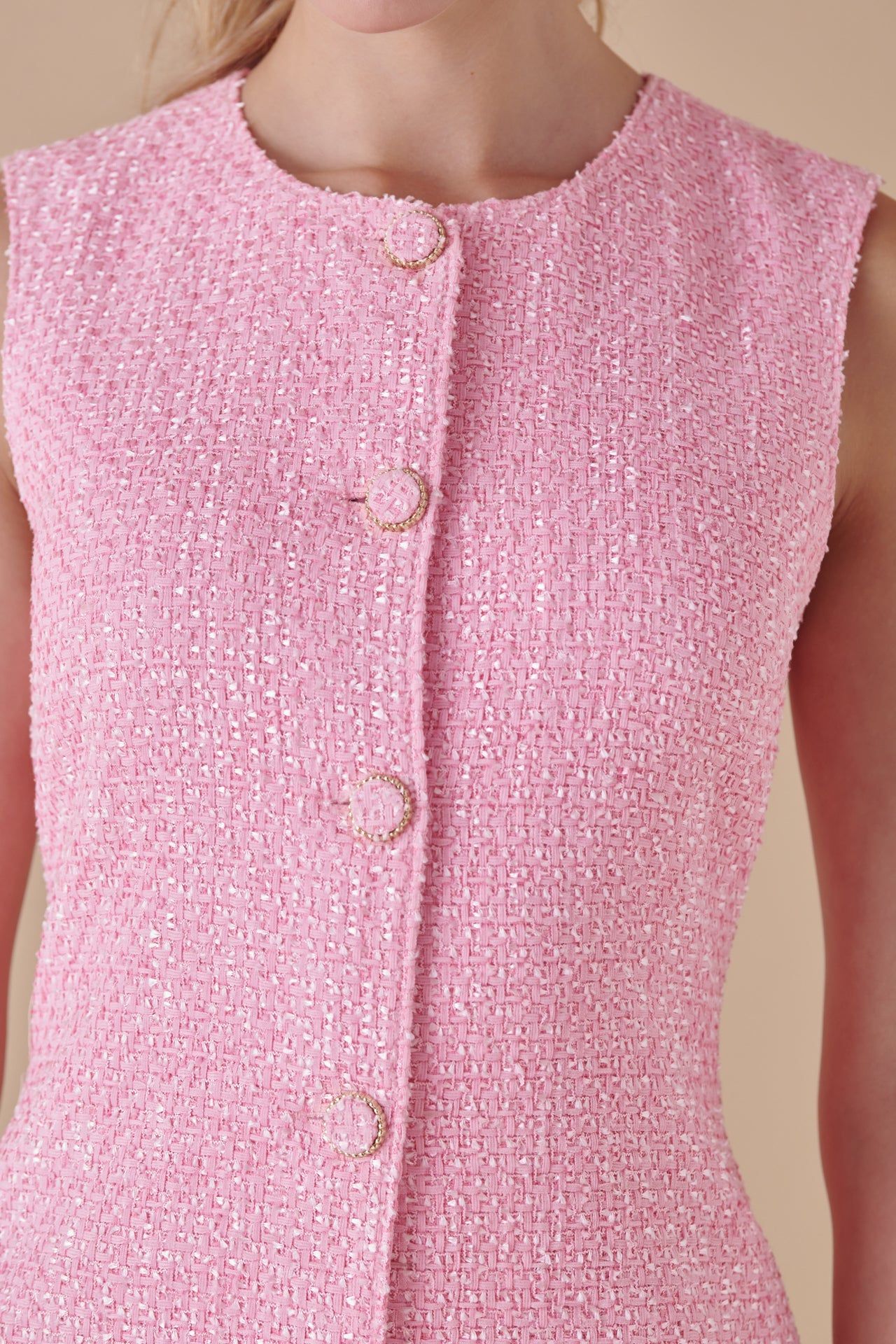 Sleeveless Tweed Mini Dress sold by Endless Rose product image thumbnail 12