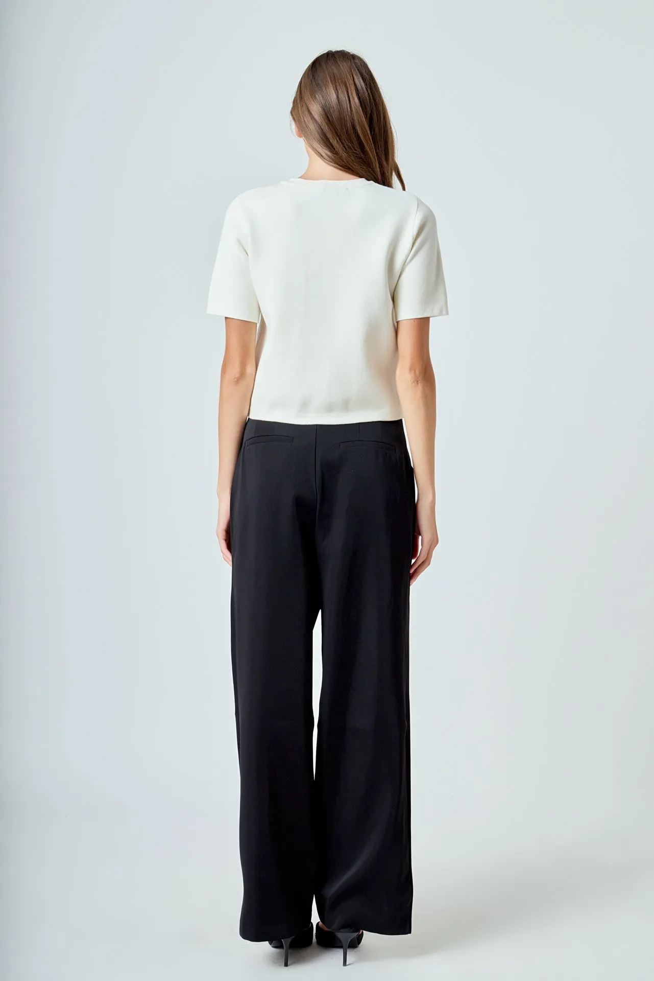 Short Sleeve Jewel Button-Up Cardigan sold by Endless Rose product image thumbnail 4