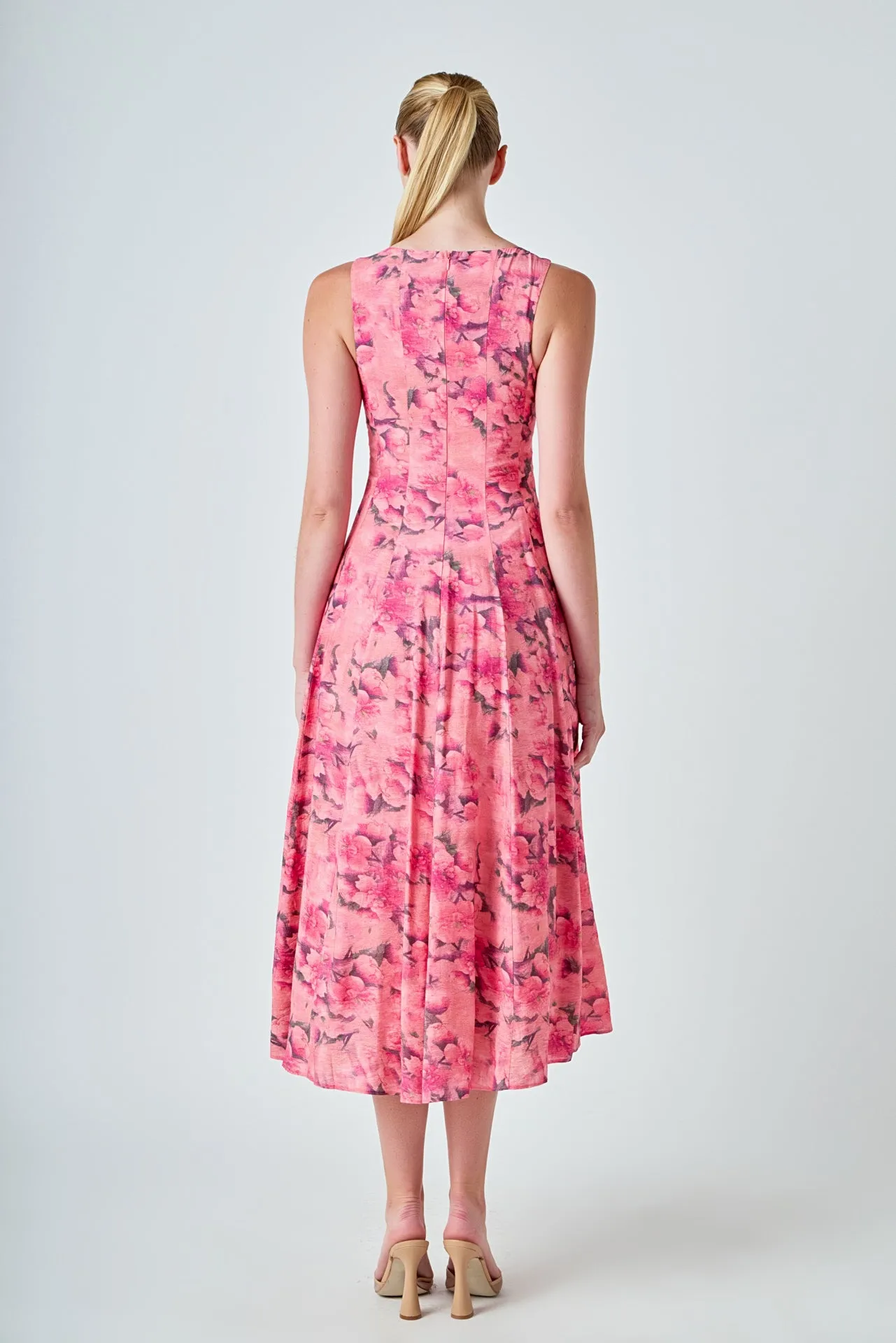 Floral Print Midi Dress sold by Endless Rose product image thumbnail 4
