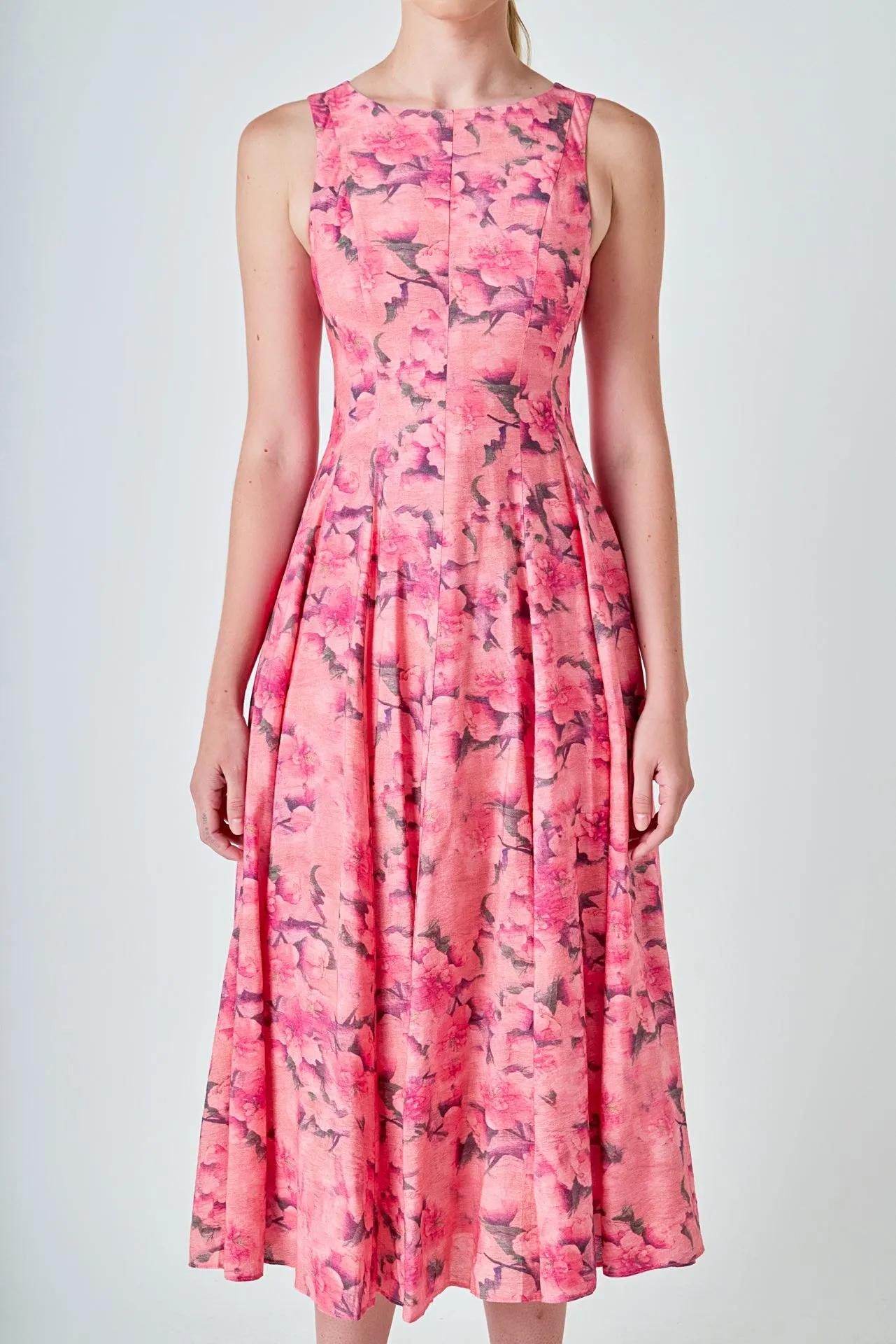 Floral Print Midi Dress sold by Endless Rose product image thumbnail 2