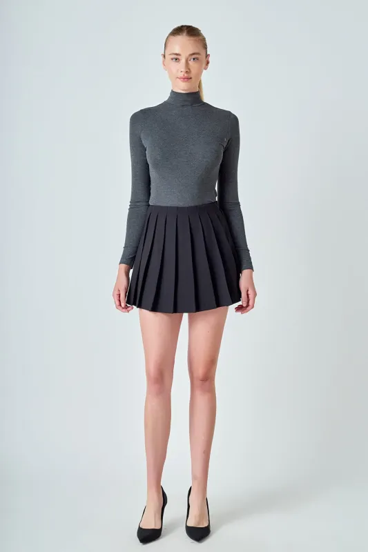 Pleated Mini Skort sold by Endless Rose