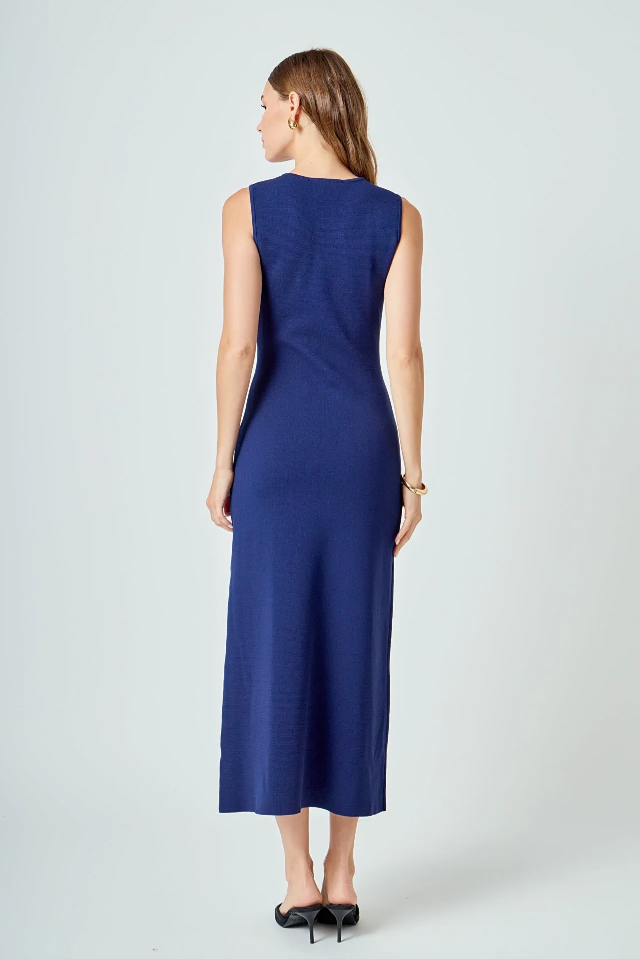 Knit Sleeveless Midi Dress sold by Endless Rose product image thumbnail 4
