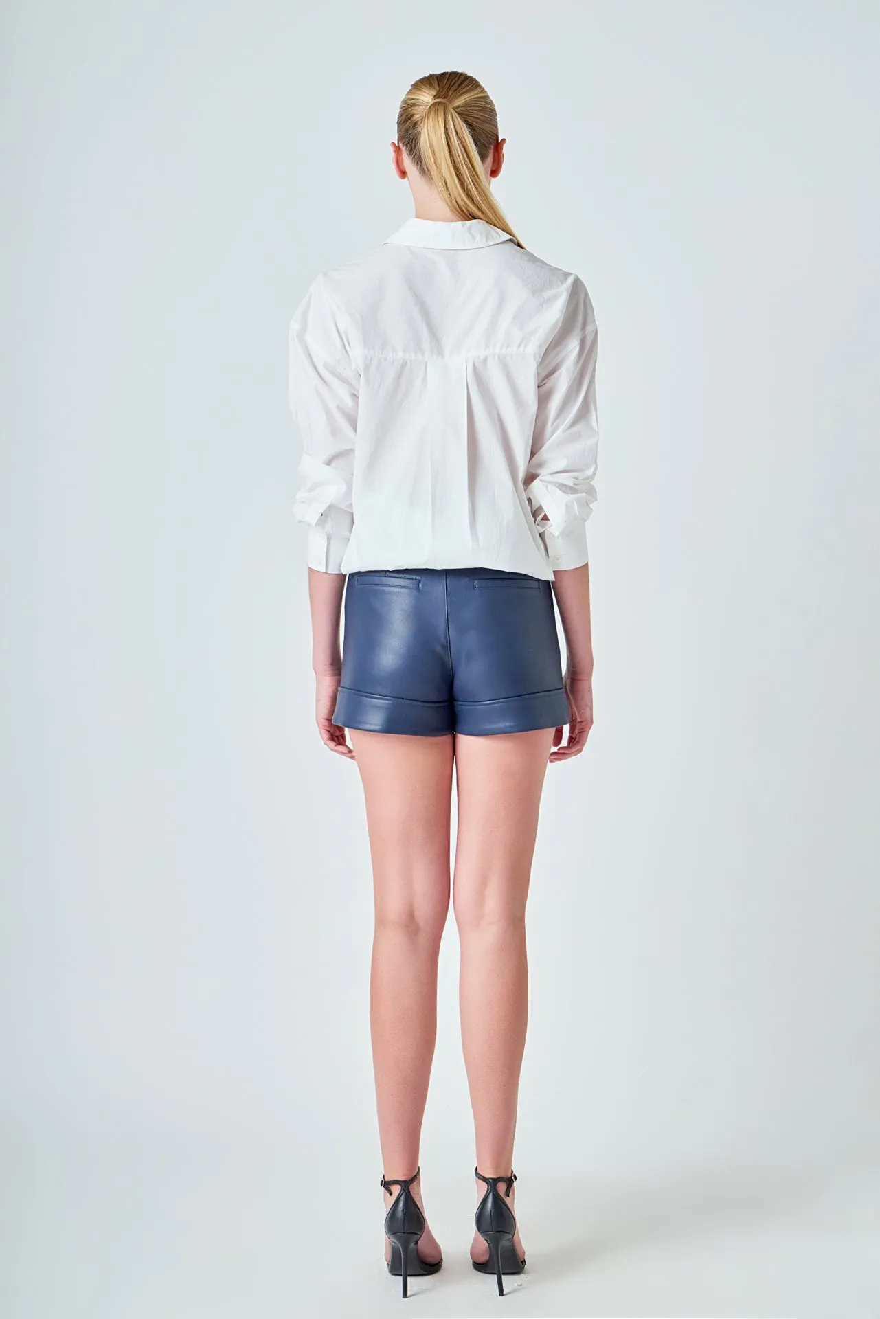 Faux Leather Shorts sold by Endless Rose product image thumbnail 4