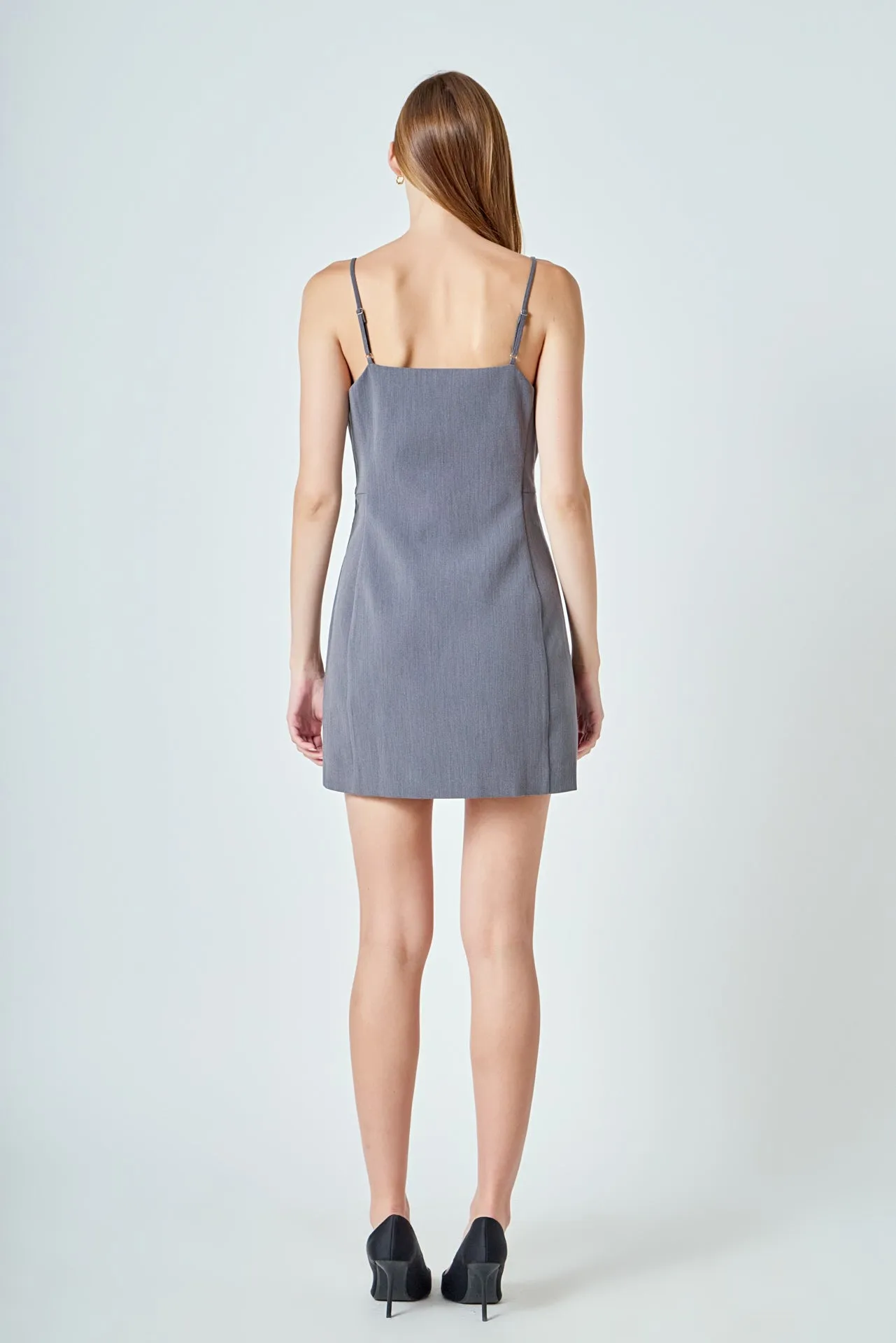 Josephine Lace Trim Mini Dress sold by Endless Rose product image thumbnail 4