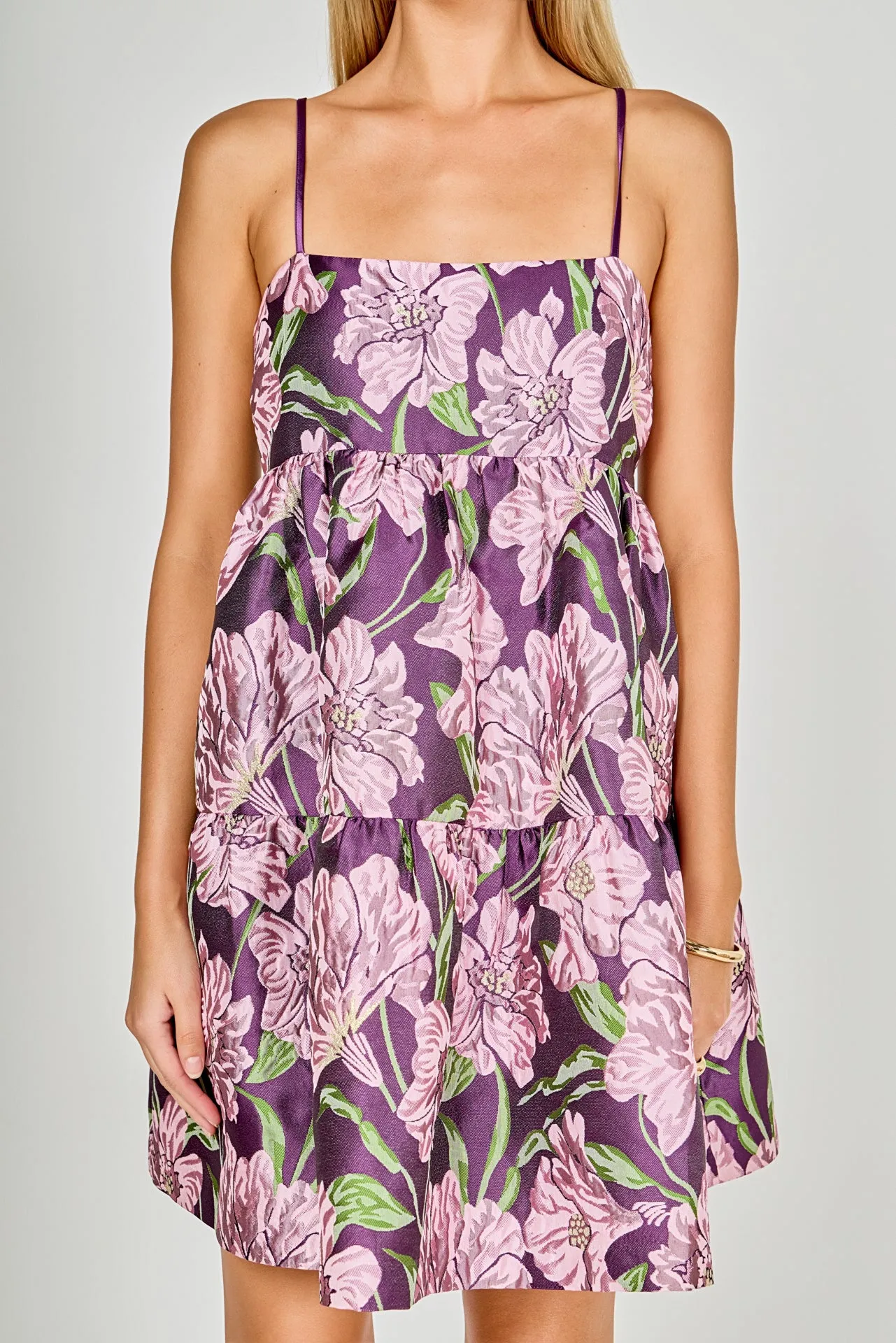 Floral Jacquard Mini Dress sold by Endless Rose product image thumbnail 2