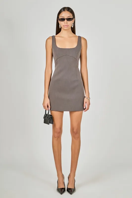 Lace Trim Mini Dress sold by Endless Rose
