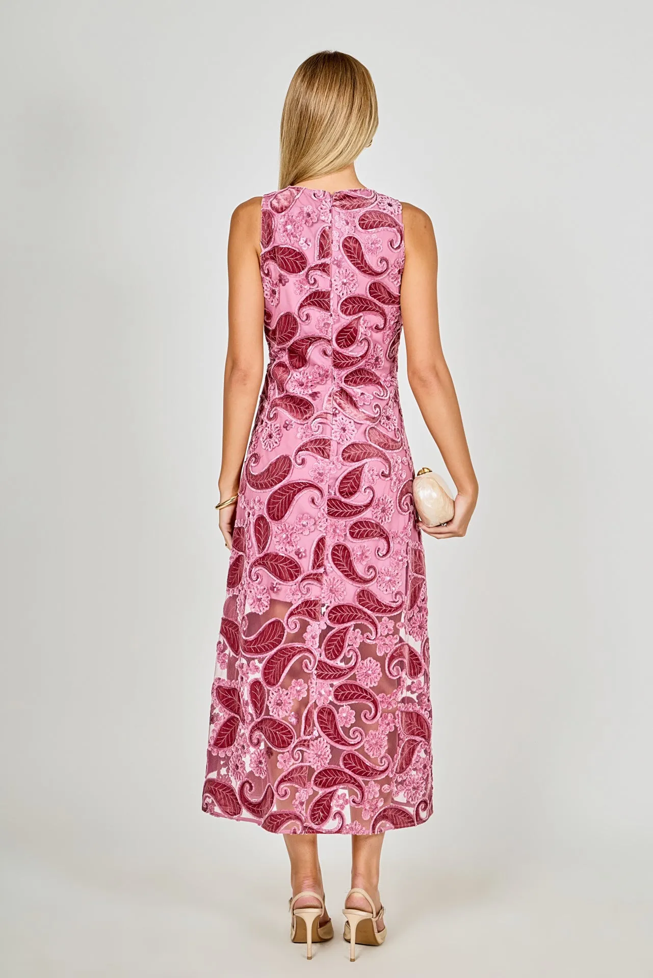 Lace Cami Midi Dress sold by Endless Rose product image thumbnail 4