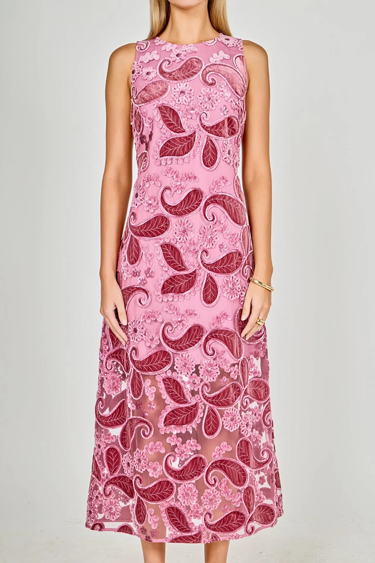 Lace Cami Midi Dress sold by Endless Rose product image thumbnail 2