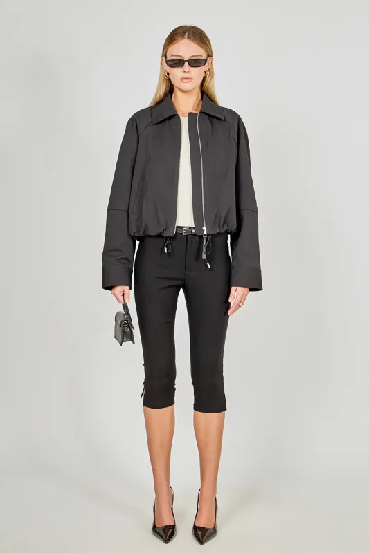 Kaia Zip Up Collared Jacket sold by Endless Rose