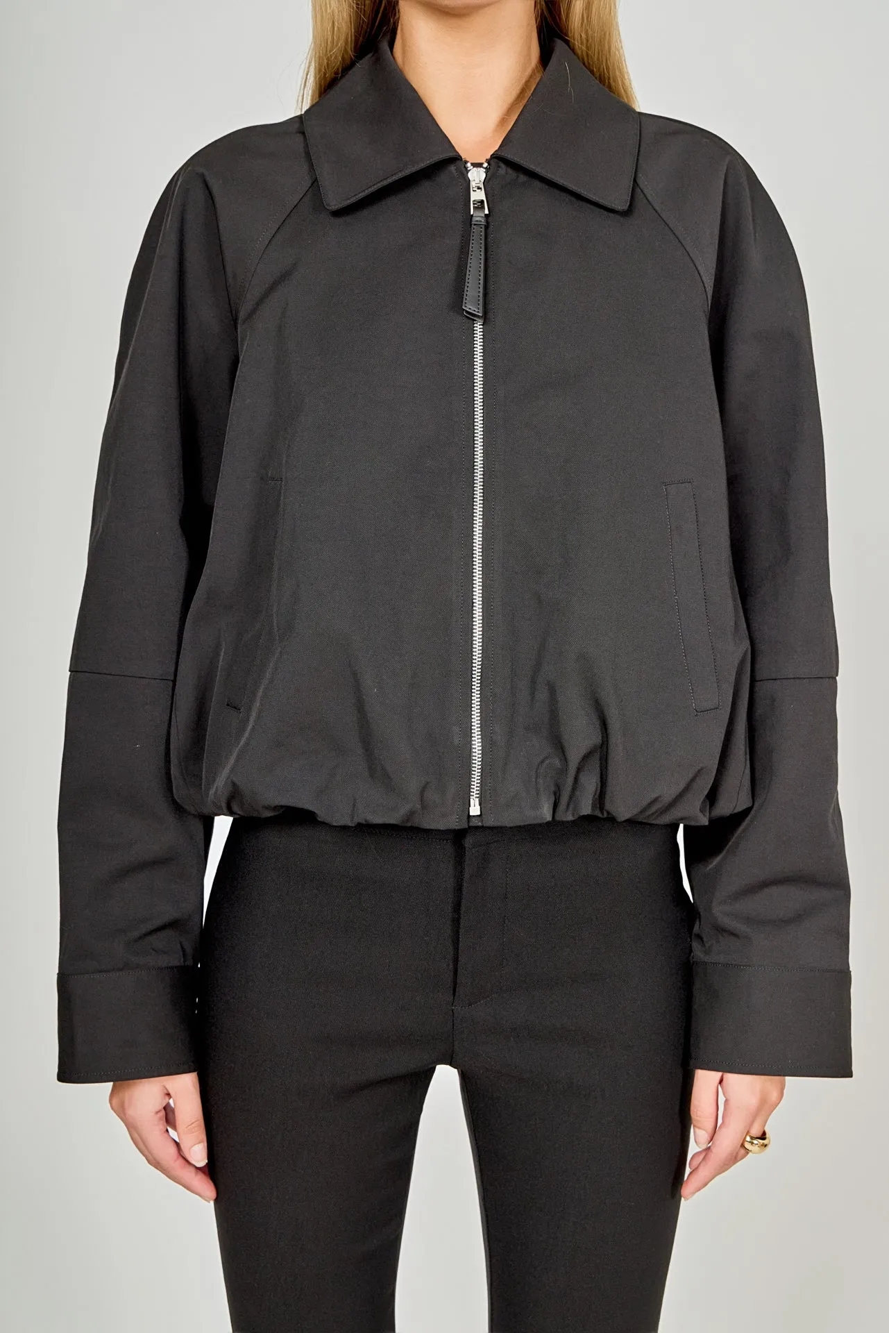 Kaia Zip Up Collared Jacket sold by Endless Rose product image thumbnail 2