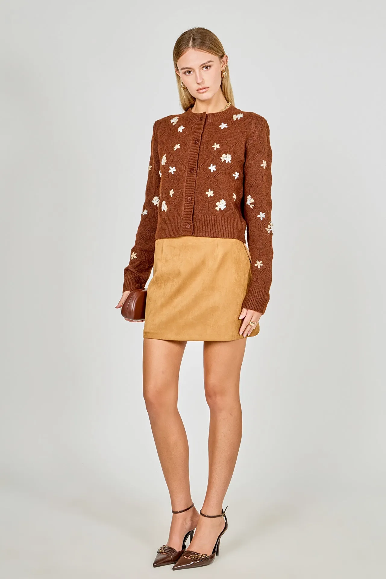 Floral Handmade Embroidery Cardigan sold by Endless Rose product image thumbnail 3