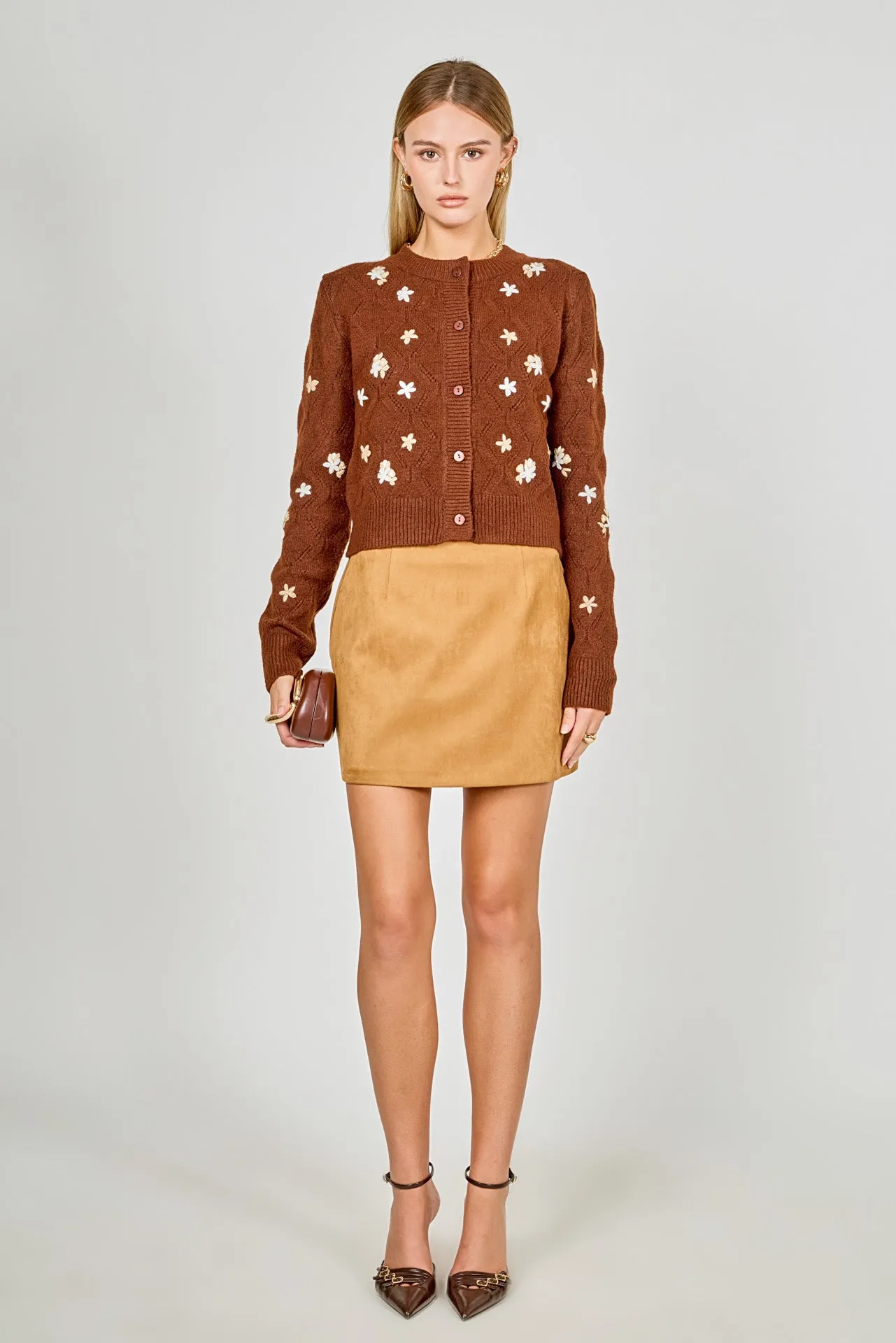 Floral Handmade Embroidery Cardigan sold by Endless Rose