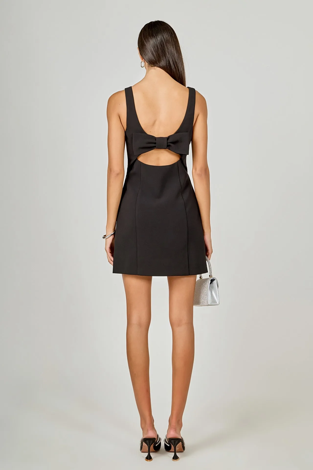 Back Bow Sleeveless Mini Dress sold by Endless Rose product image thumbnail 4