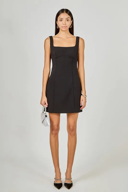 Back Bow Sleeveless Mini Dress sold by Endless Rose