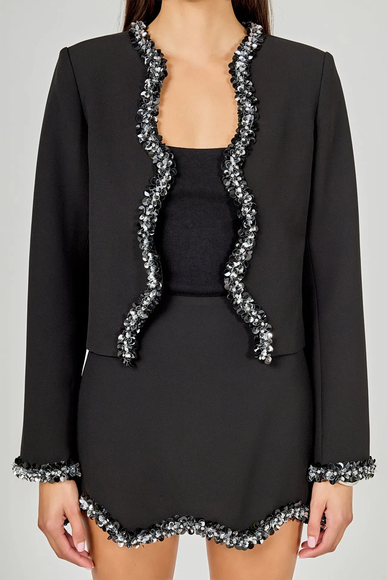 Jewel Scalloped Jacket sold by Endless Rose product image thumbnail 2