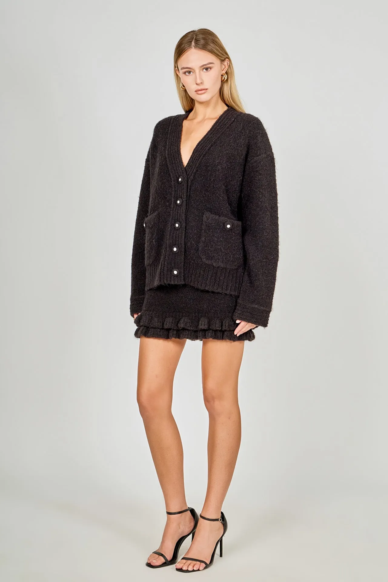 Fuzzy Oversized Cardigan sold by Endless Rose product image thumbnail 3