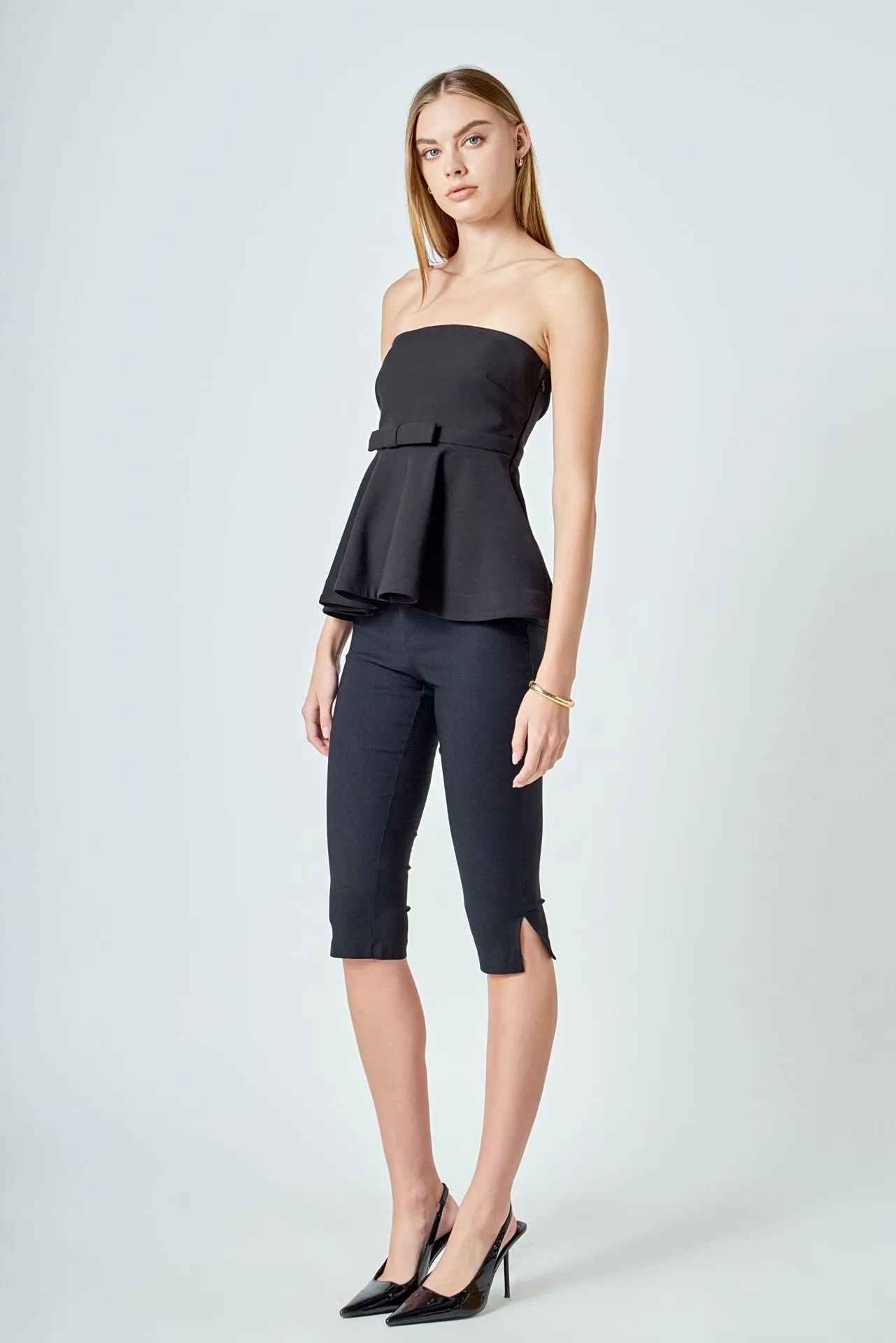 Strapless Flared Top sold by Endless Rose product image thumbnail 3