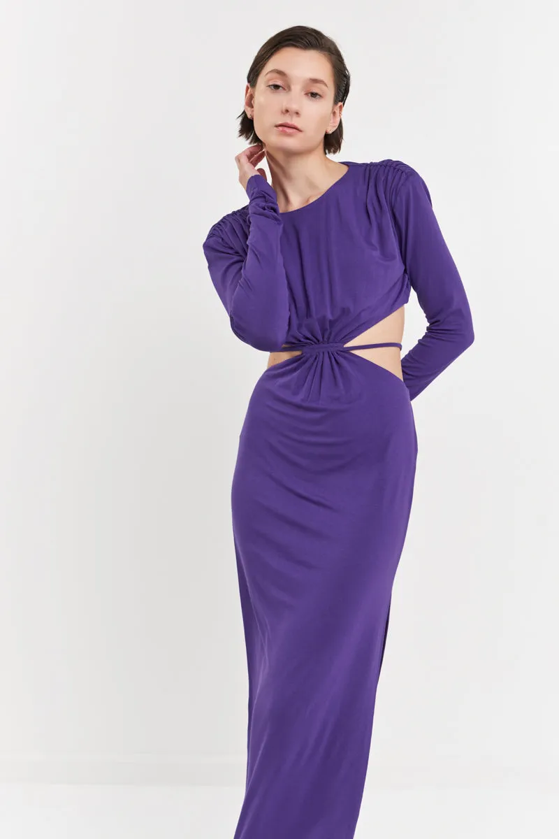 Long Sleeve Open-Back Maxi Dress sold by Endless Rose product image thumbnail 5