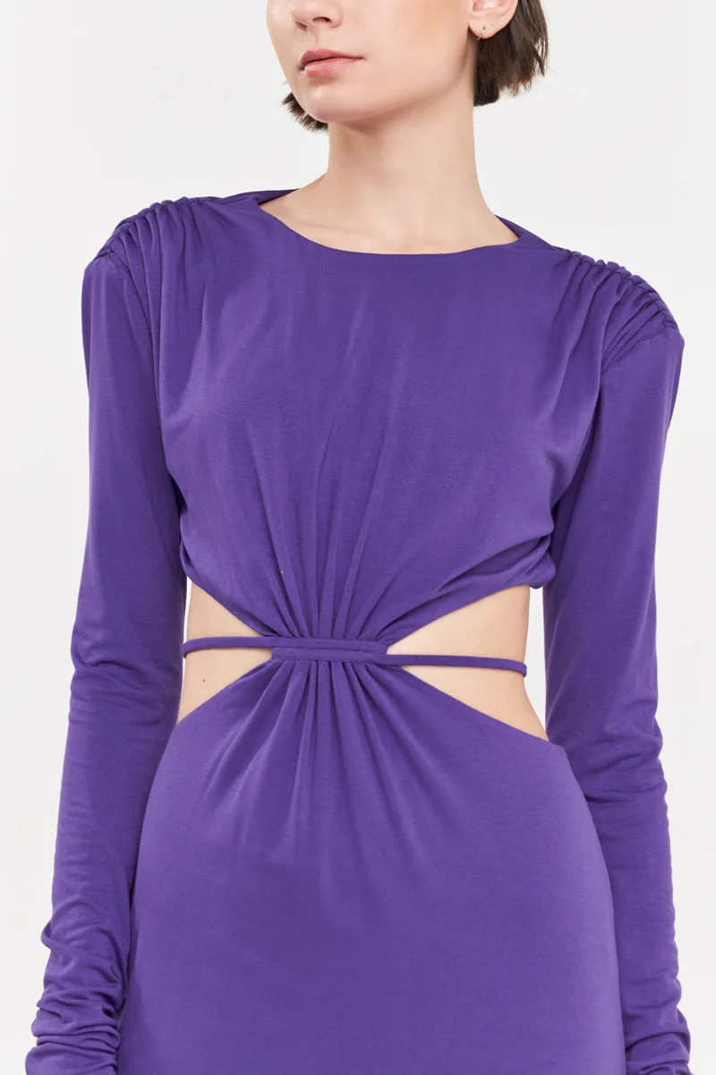 Long Sleeve Open-Back Maxi Dress sold by Endless Rose product image thumbnail 4