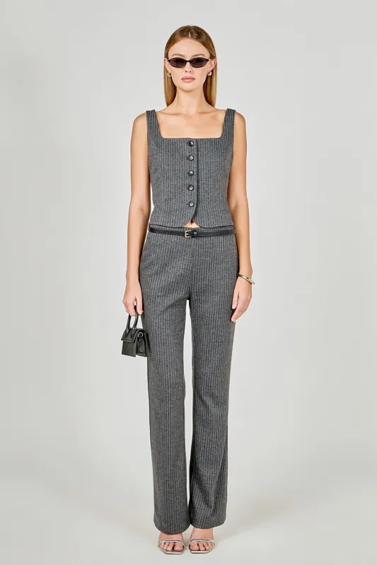 Stretch Knit Vest Top sold by Endless Rose