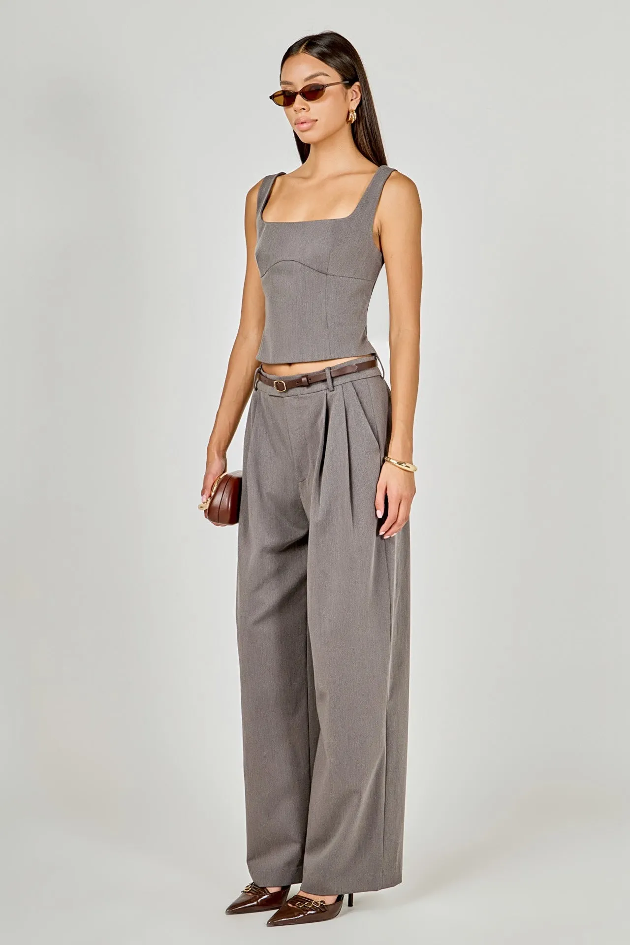 Relaxed Trouser with Pleats sold by Endless Rose