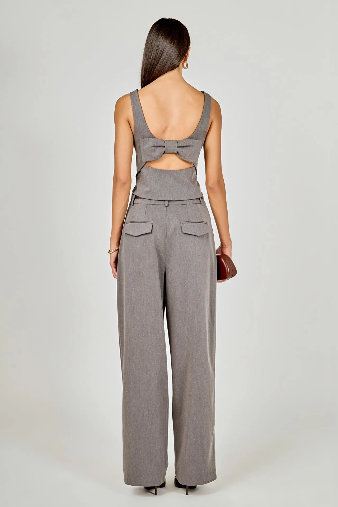 Back Bow Sleeveless Fitted Top sold by Endless Rose product image thumbnail 4