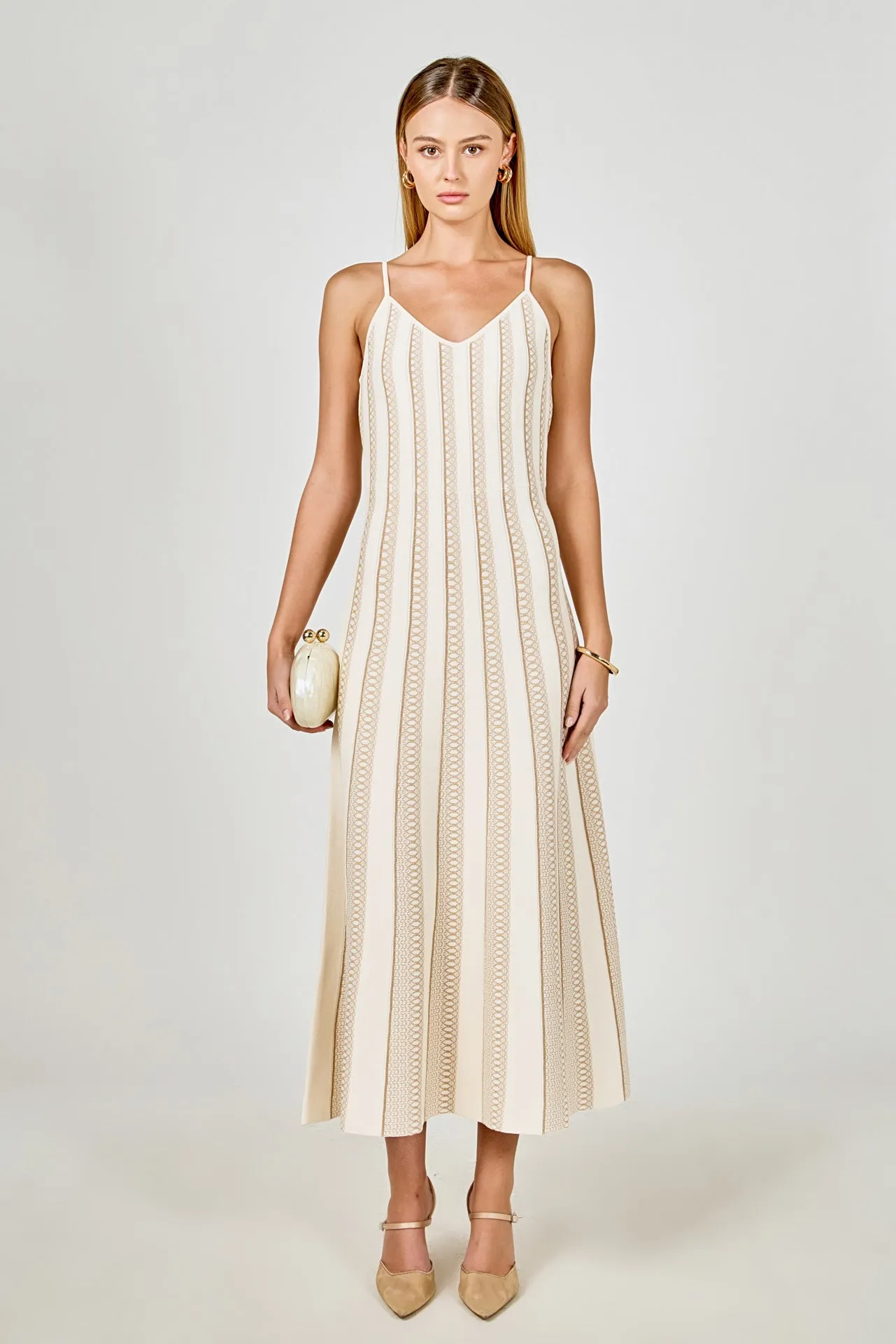 Lurex Knit Maxi Dress sold by Endless Rose
