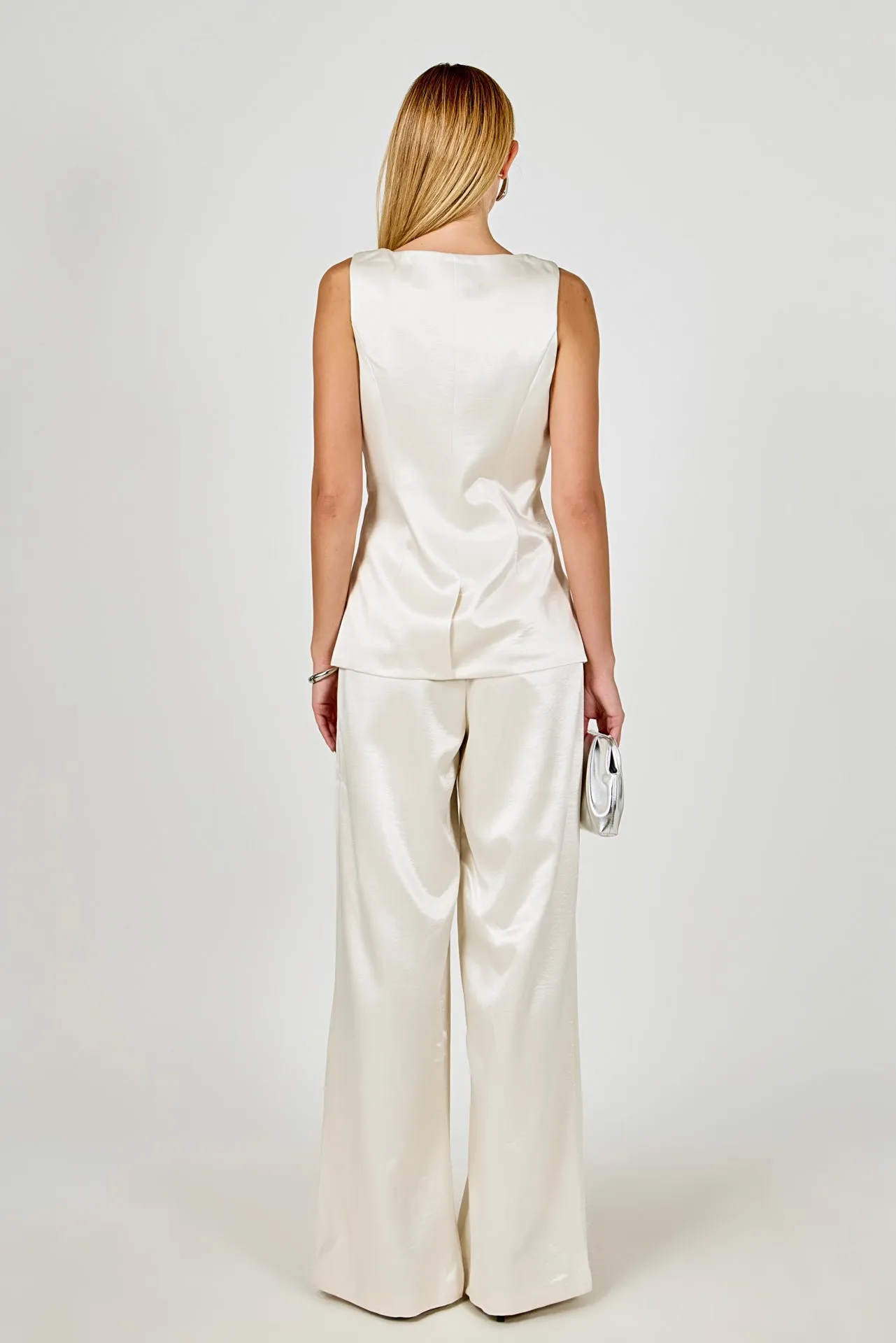 Satin Velvet Scoop Neck Top sold by Endless Rose product image thumbnail 4