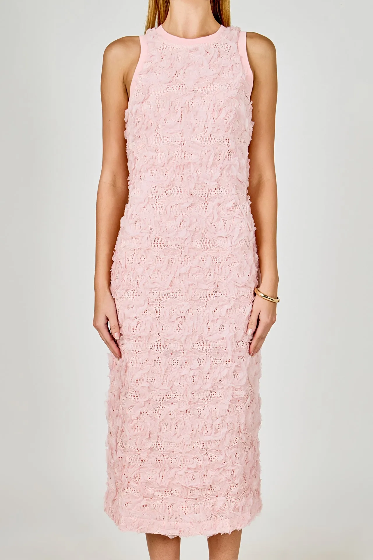 Floral Applique Maxi Dress sold by Endless Rose product image thumbnail 2