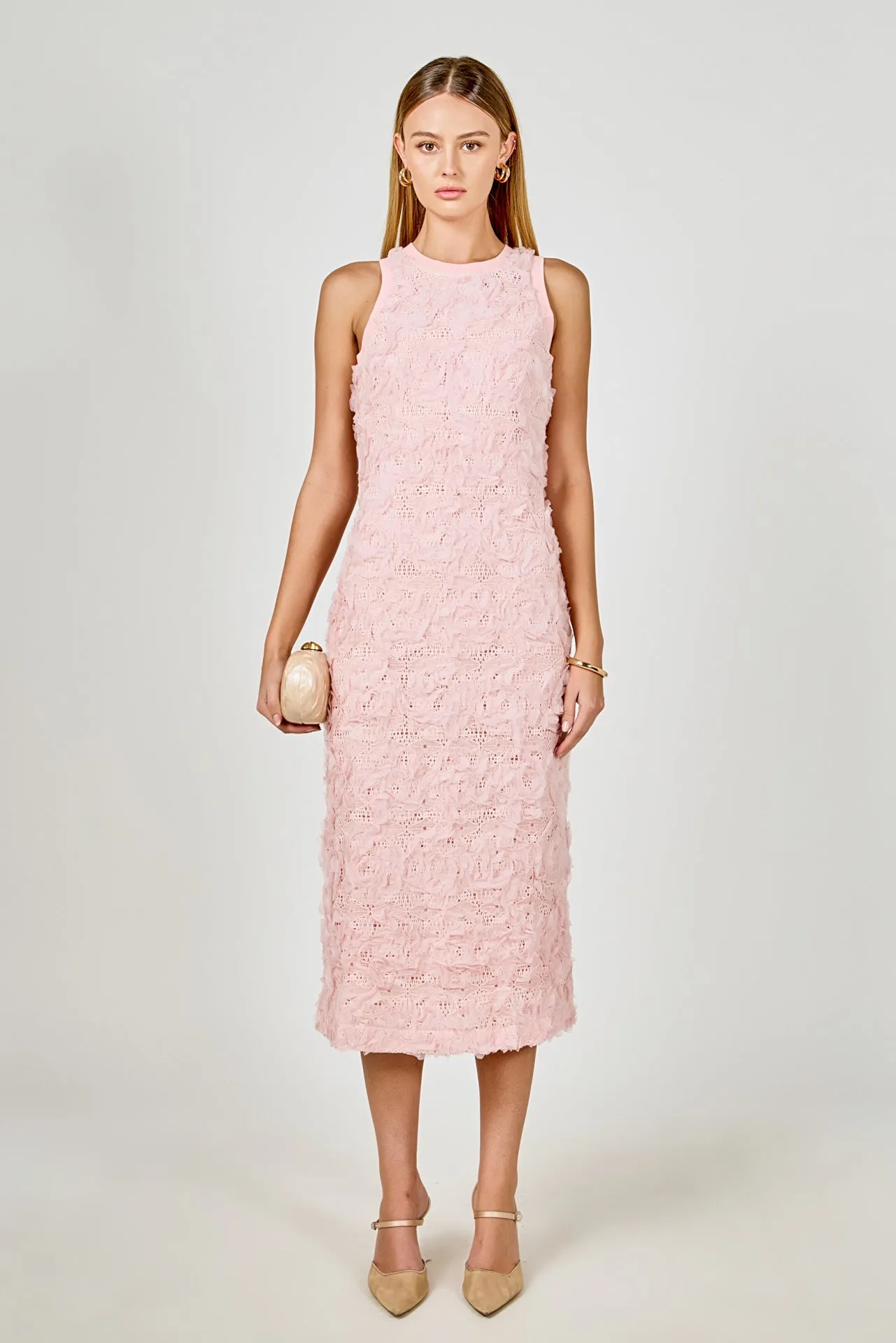 Floral Applique Maxi Dress sold by Endless Rose