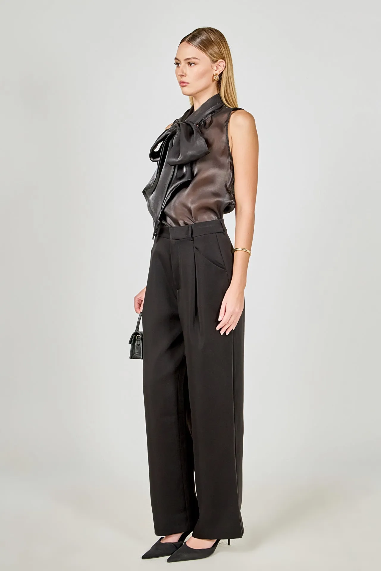 Organza Sleeveless Top sold by Endless Rose product image thumbnail 3