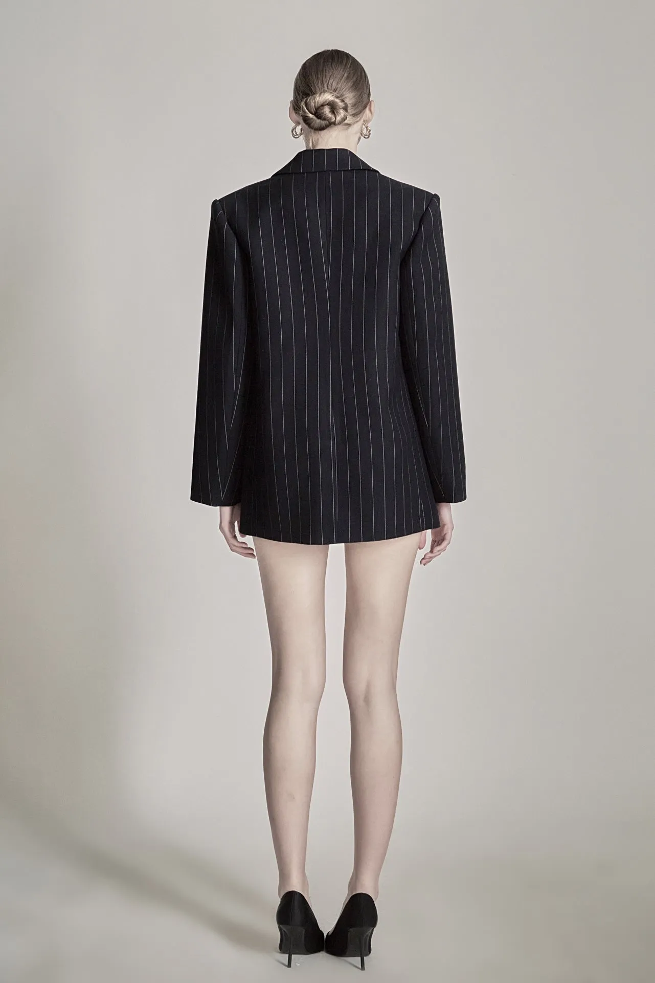 Oversized Pinstripe Blazer sold by Endless Rose product image thumbnail 4
