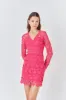 Long Sleeve Lace Mini Dress sold by Endless Rose