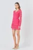 Long Sleeve Lace Mini Dress sold by Endless Rose