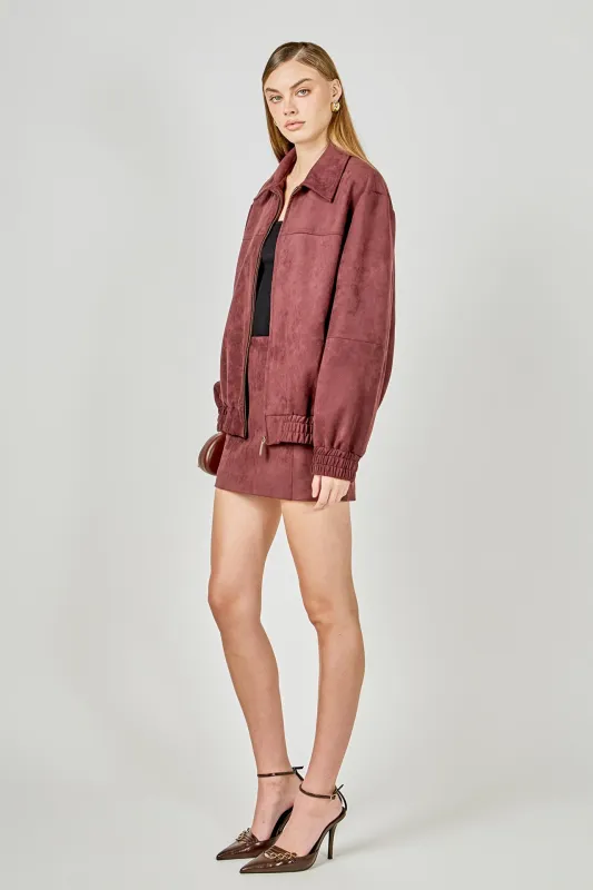 Suede Mini Skirt sold by Endless Rose