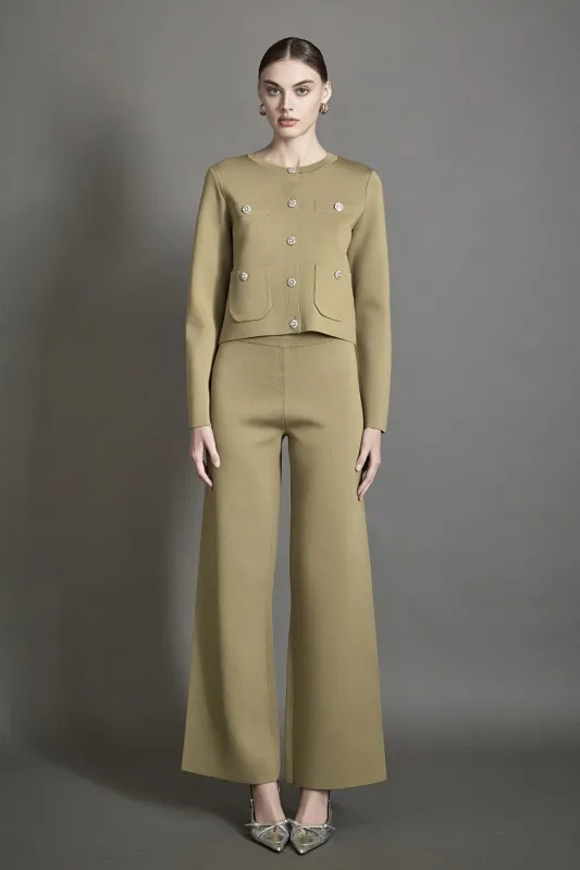 Knit Long Sleeve Cardigan with Pockets sold by Endless Rose